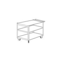 Fabricación Especial - Carro de servicio para cocina - Cocinas MORALMEX